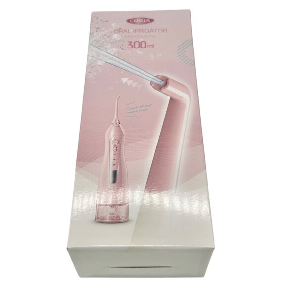 Coslus Oral Irrigator Cordless BPA-Free 300ml Water Tank Lg Battery Mint Green - Picture 7 of 7